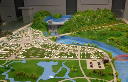 �m州沙�P公司制作城市���模型